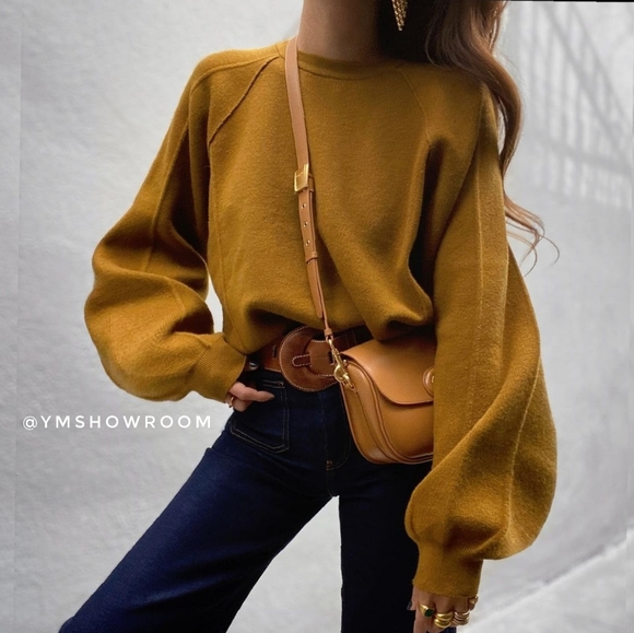 Zara Sweaters - 🔥Last 2🔥ZARA Seam detail knit sweatshirt